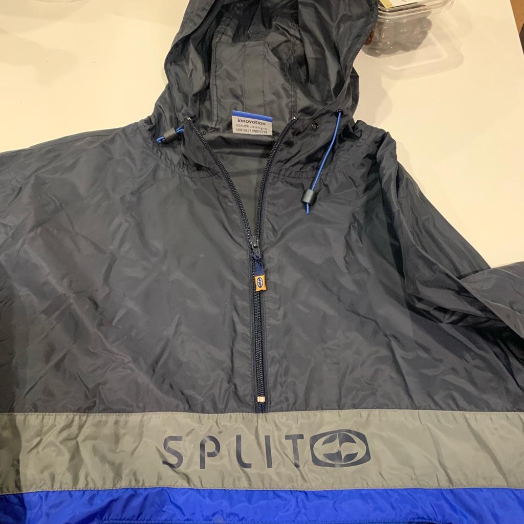 Split Pullover Windbreaker